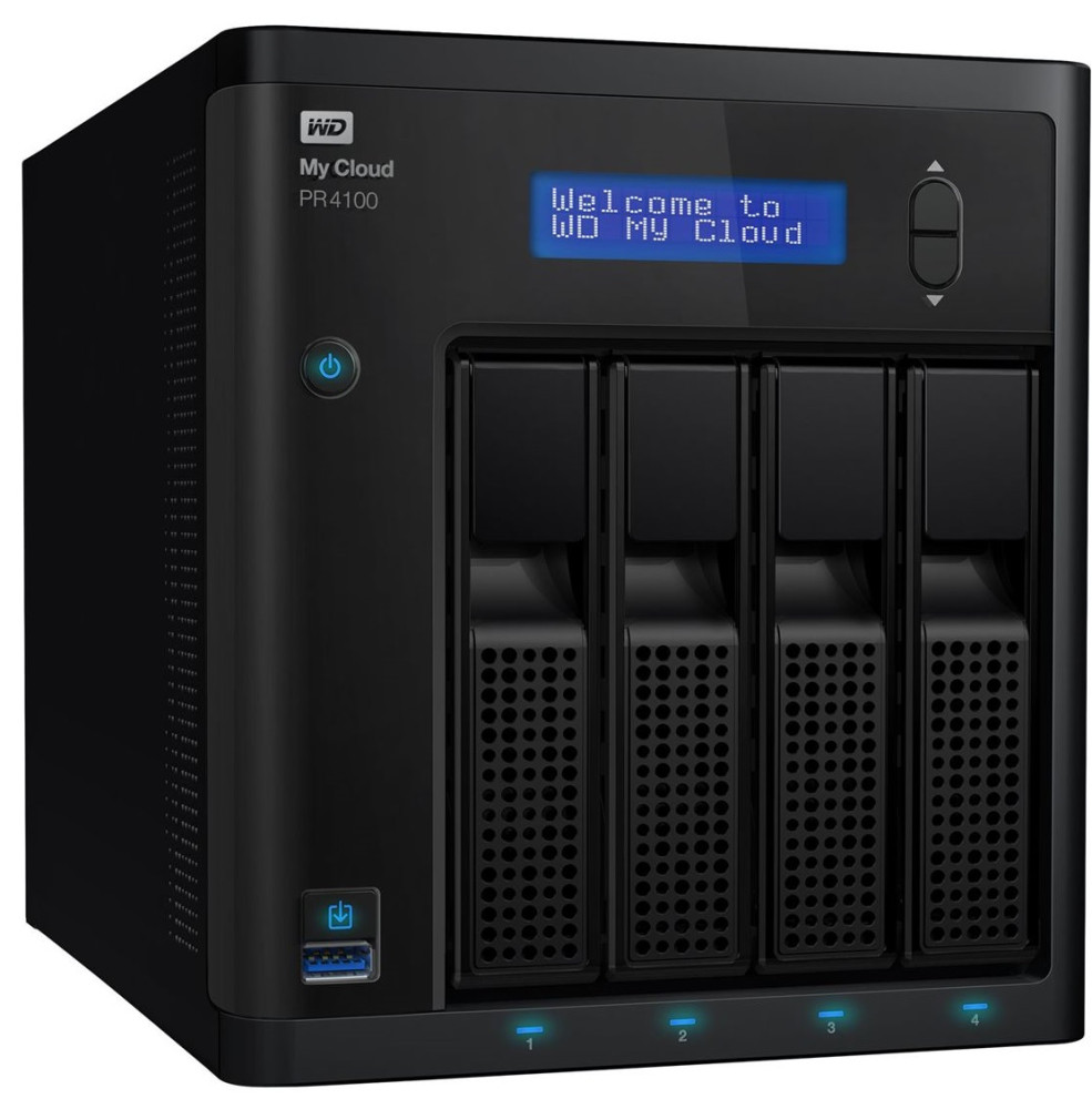 NAS-сервер WD My Cloud PRO PR4100 16 ТБ