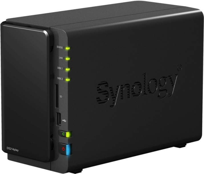 NAS-сервер Synology DiskStation DS214play ОЗУ 1 ГБ