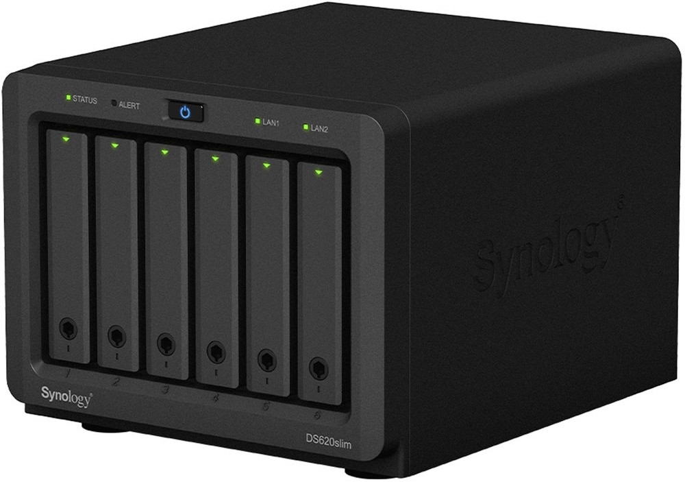 NAS-сервер Synology DiskStation DS620slim ОЗП 2 ГБ