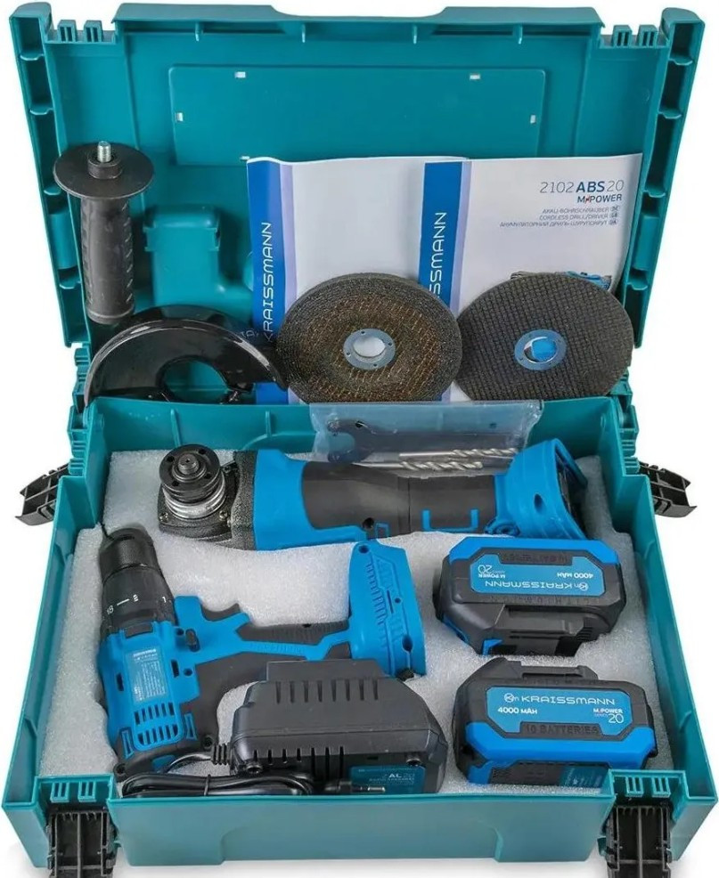Набор электроинструмента Kraissmann 201 SAW 20MP