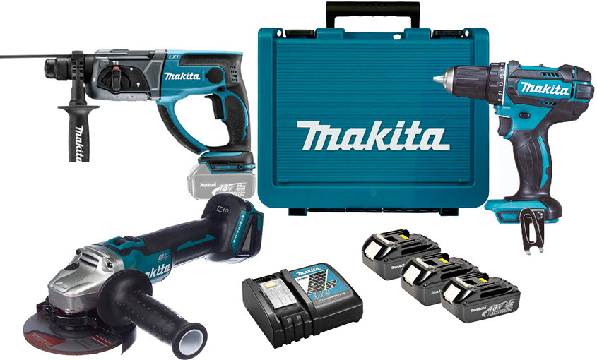 Набор электроинструмента Makita DLXMUA504