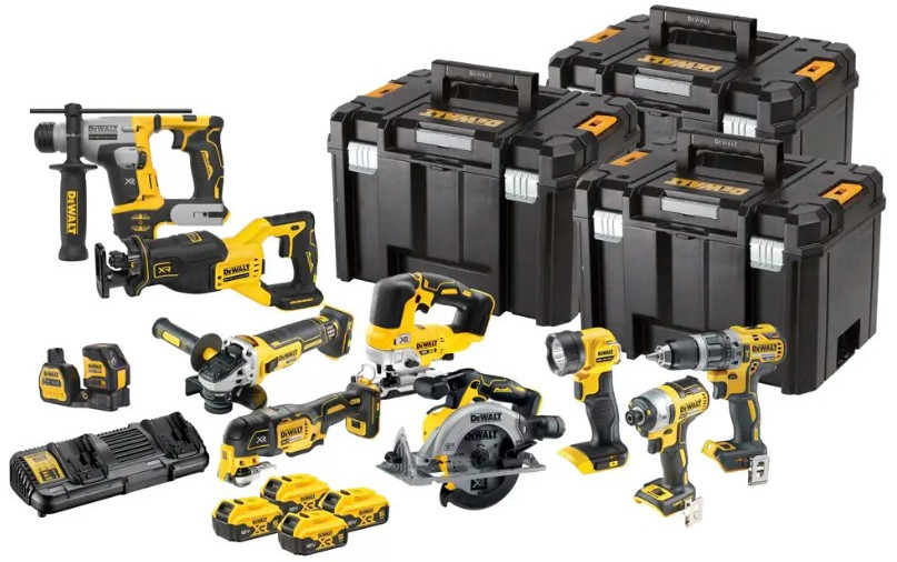 Набор электроинструмента DeWALT DCK1012P4T