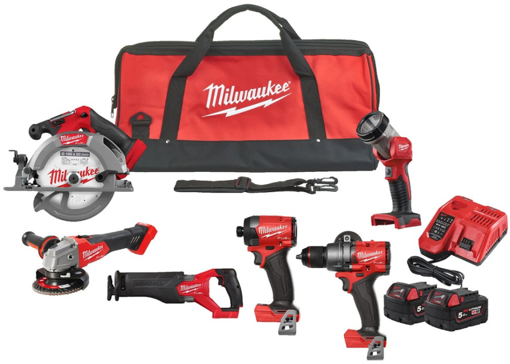 Набор электроинструмента Milwaukee M18 FPP6G3-502B