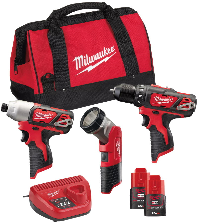 Набор электроинструмента Milwaukee M12 BPP3A-202B