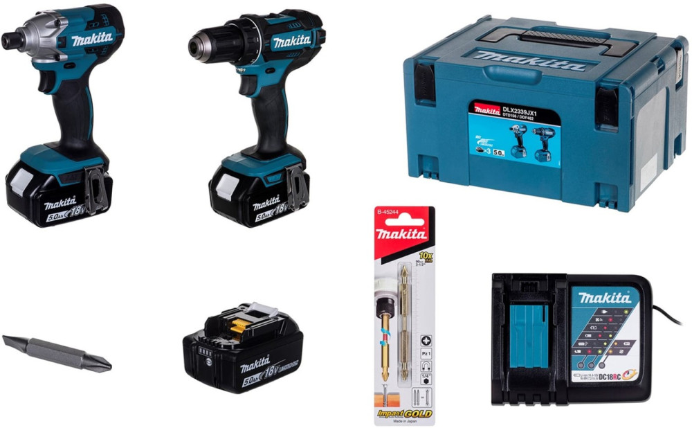 Набор электроинструмента Makita DLX2339JX1