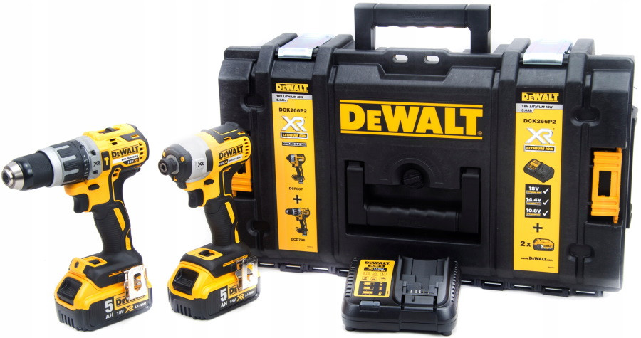 Набор электроинструмента DeWALT DCK266P2