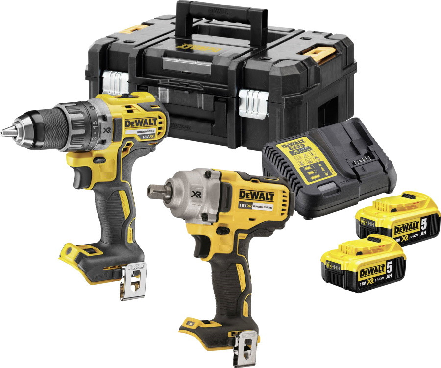 Набор электроинструмента DeWALT DCK2077P2T