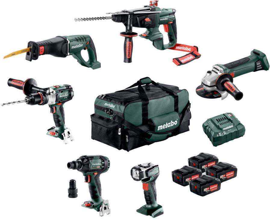 Набор электроинструмента Metabo Combo Set 6.1 18 V 691008000