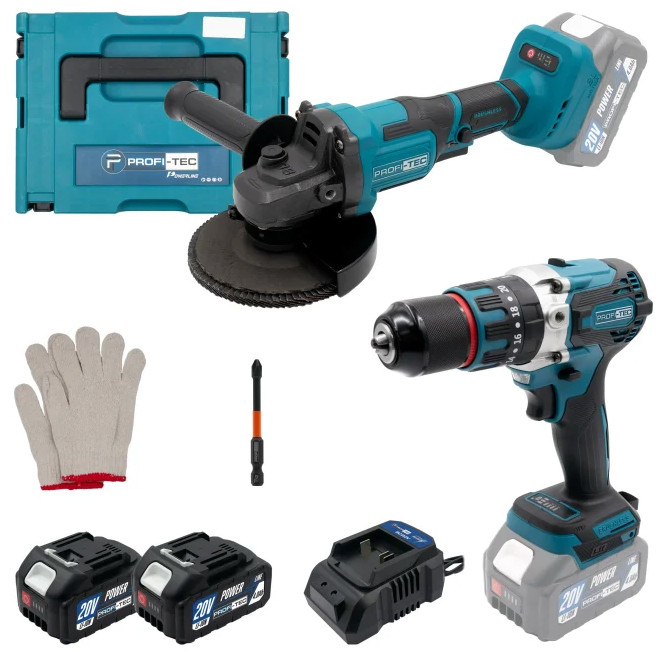 Набор электроинструмента Profi-Tec Combo Set 2/9 POWERLine