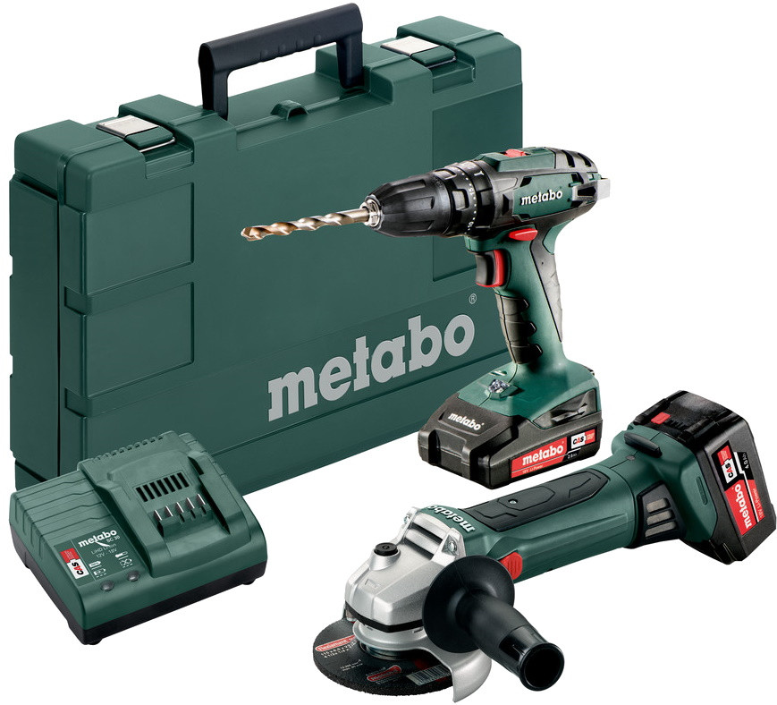 Набор электроинструмента Metabo Combo Set 2.4.4 18 V 685089000