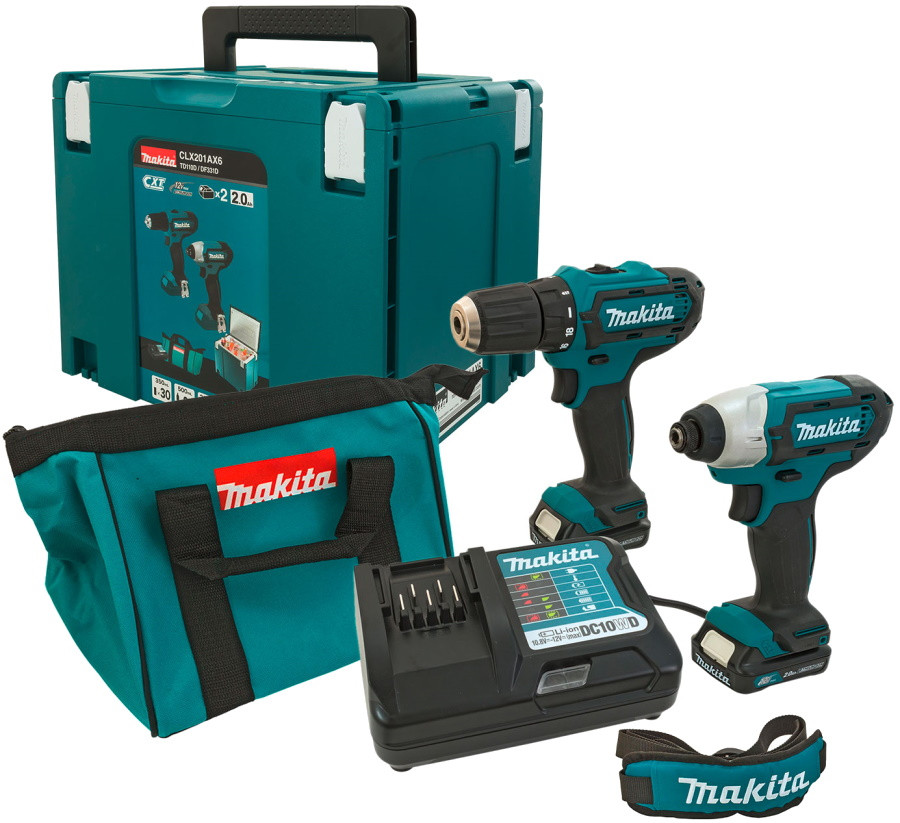 Набор электроинструмента Makita CLX201AX6