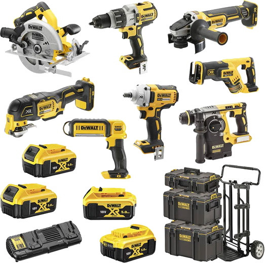 Набор электроинструмента DeWALT DCK856P4