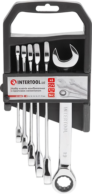 Набор инструментов Intertool XT-1302