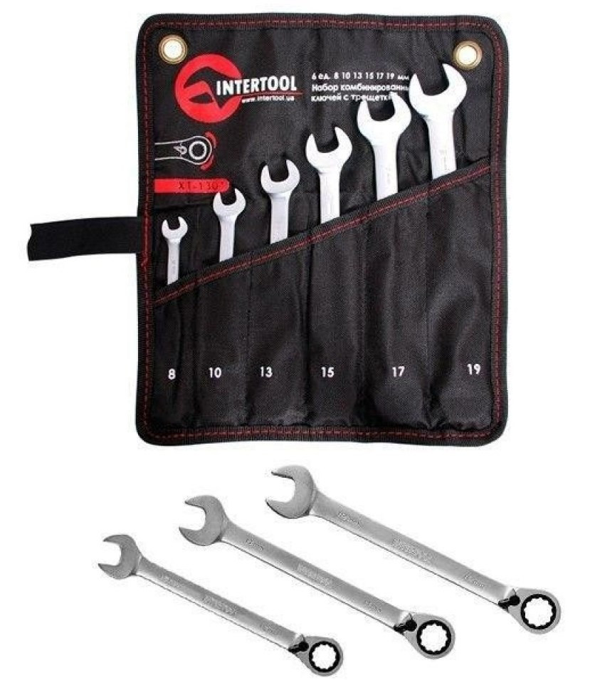 Набор инструментов Intertool XT-1301