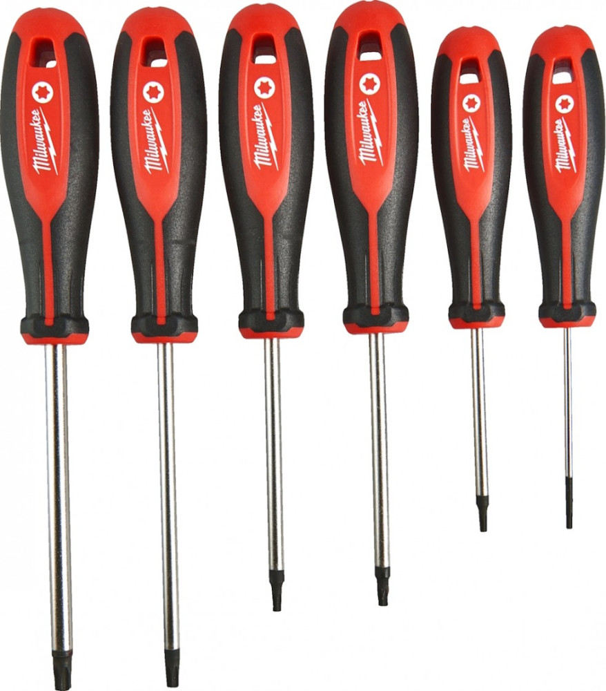 Набор инструментов Milwaukee Tri-lobe S/Driver Torx set 6 pcs (4932471809)
