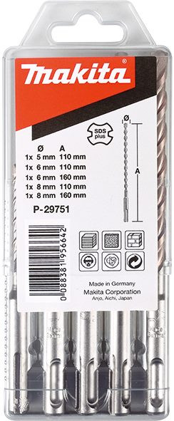 Набор инструментов Makita P-29751