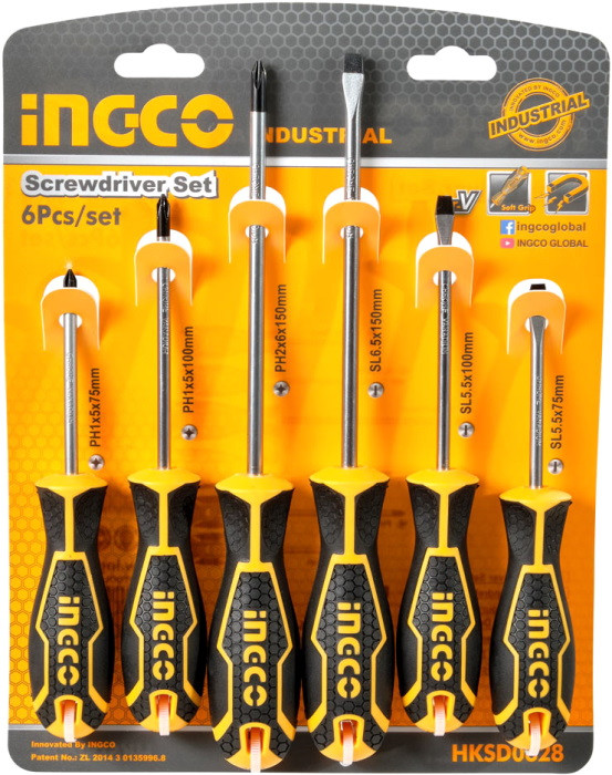 Набор инструментов INGCO HKSD0628
