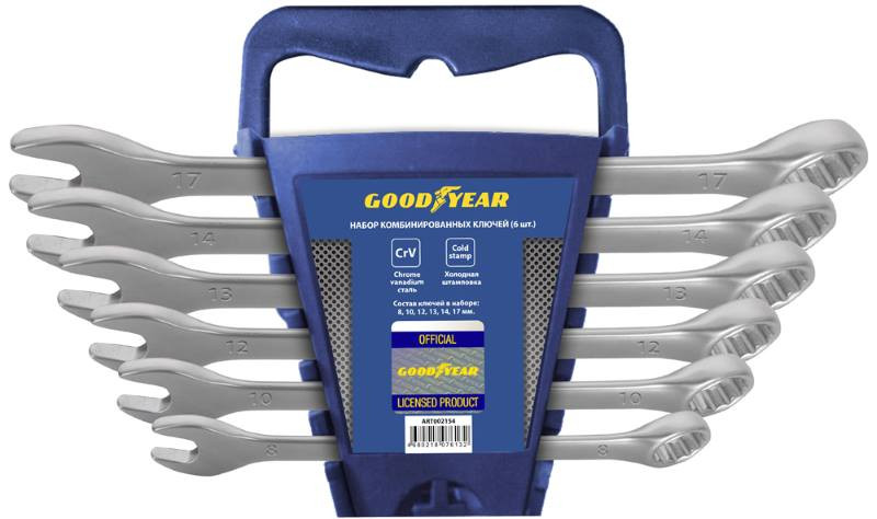 Набор инструментов Goodyear GY002206