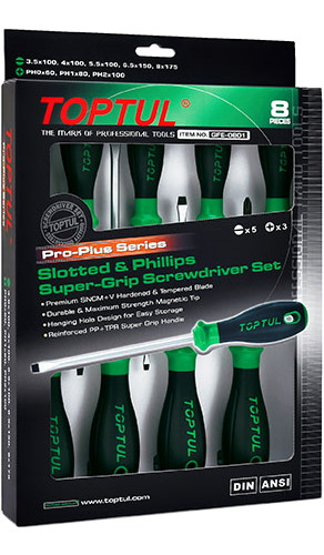 Набір інструментів TOPTUL GFE-0801