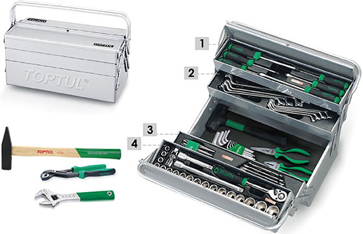 Набор инструментов TOPTUL GCAZ0003