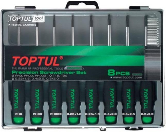 Набір інструментів TOPTUL GAAW0802