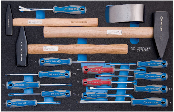 Набір інструментів KING TONY 9-91217MRV