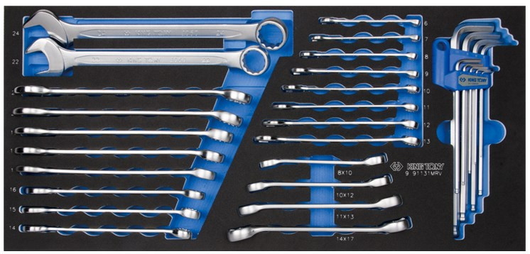 Набір інструментів KING TONY 9-91131MRV