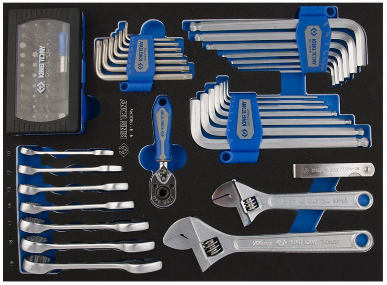 Набір інструментів KING TONY 9-91190CRV