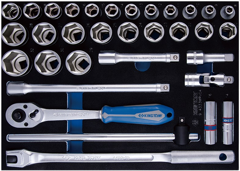 Набор инструментов KING TONY 9-4333MRV04