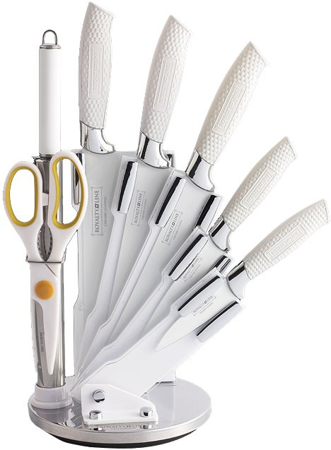 Набір ножів Royalty Line RL-WHT8-W