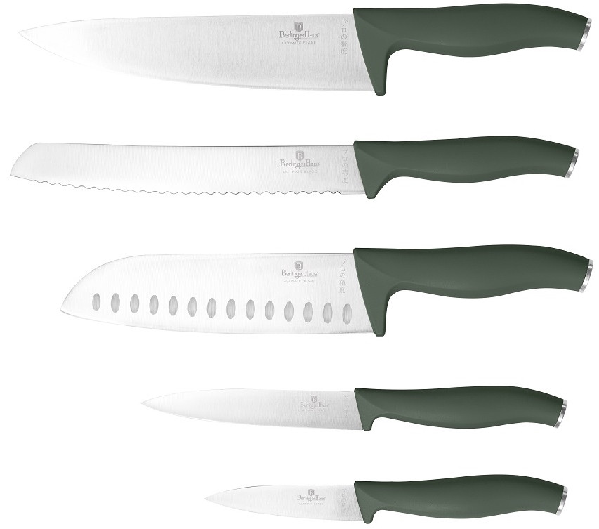 Набор ножей Berlinger Haus Matte Green BH-2978