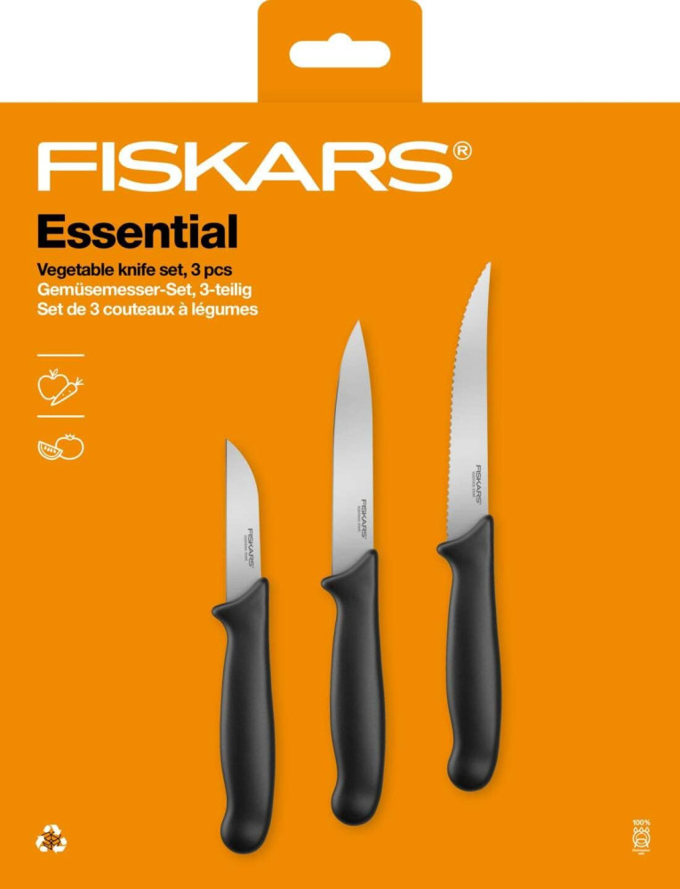 Набор ножей Fiskars Essential 1065584