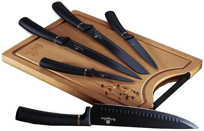 Набор ножей Berlinger Haus Black Rose BH-2550