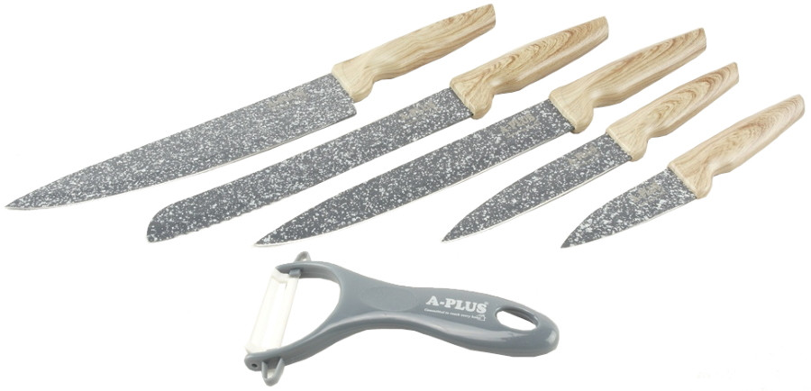 Набор ножей Aplus 0998
