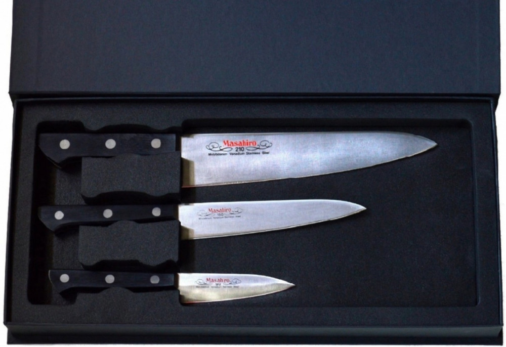Набор ножей MASAHIRO BWH 140110401