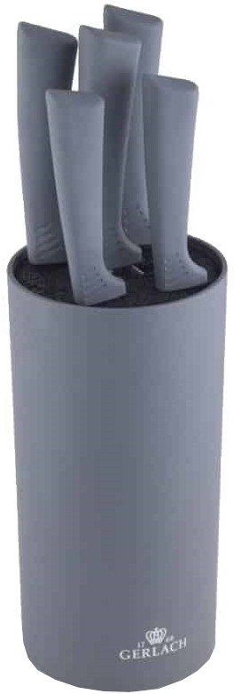 Набір ножів GERLACH Smart Grey Knife Block Set