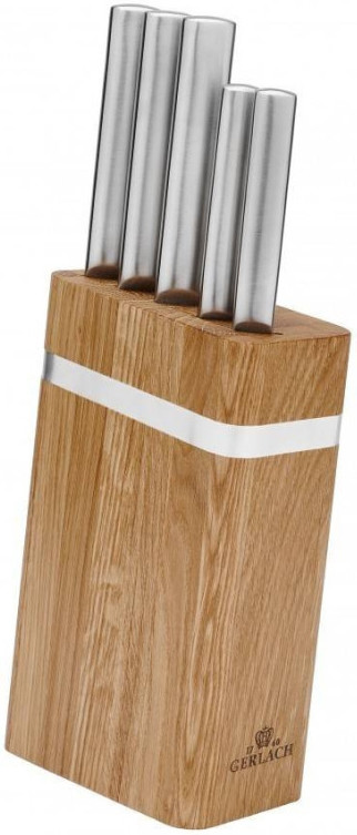 Набір ножів GERLACH Ambiente Oak Knife Block Set