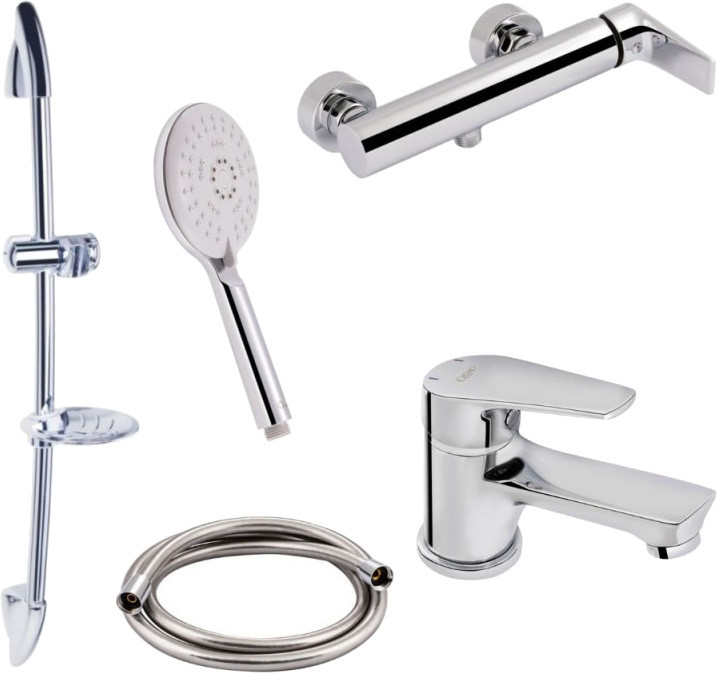 Набор смесителей Q-tap Ortiz QTORTCRM00145597