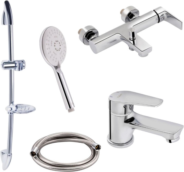 Набор смесителей Q-tap Ortiz QTORTCRM00145596