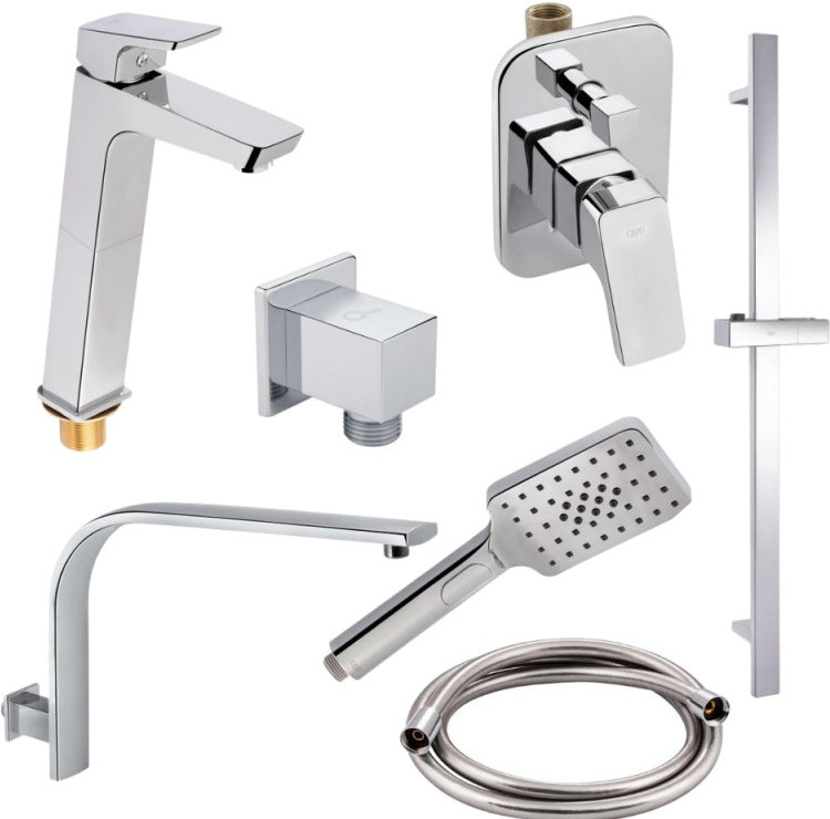 Набор смесителей Q-tap Namesti QTNAM1025H102C45509