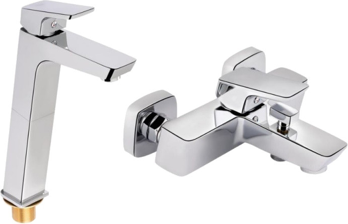 Набор смесителей Q-tap Namesti QTNAM1025H102C45453