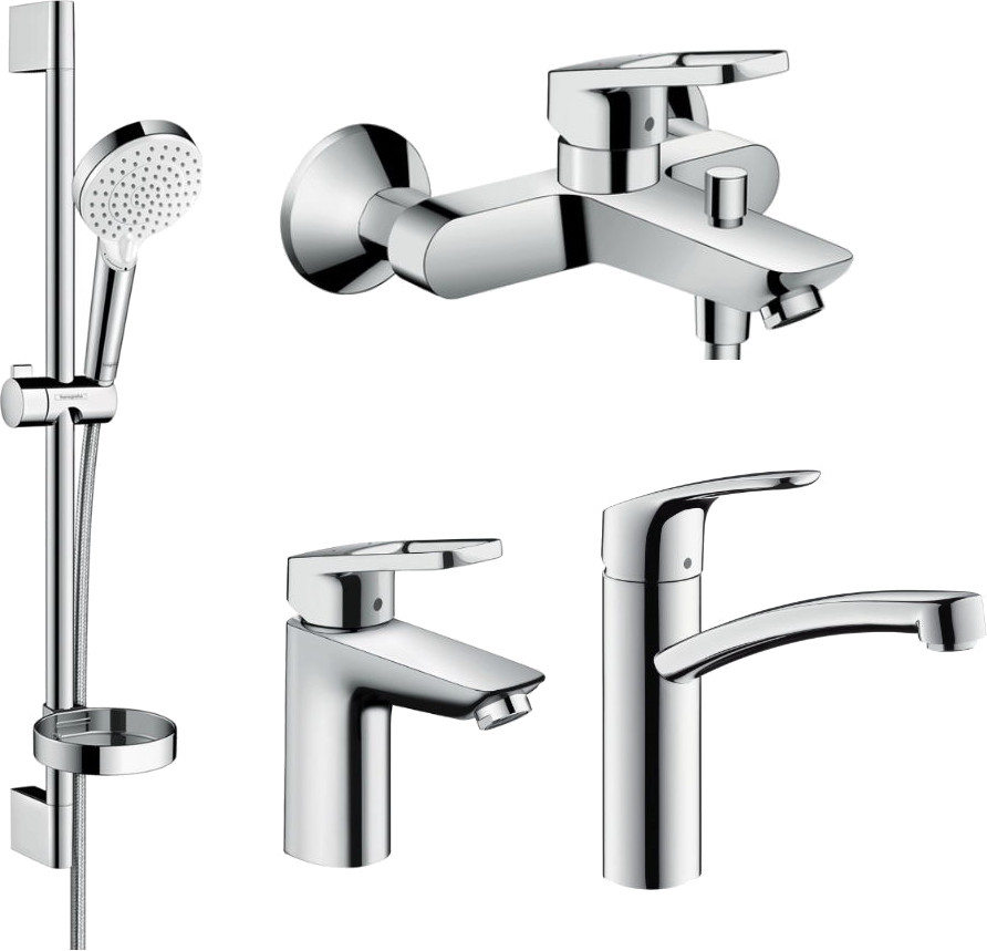 Набор смесителей Hansgrohe Logis Loop 1302019