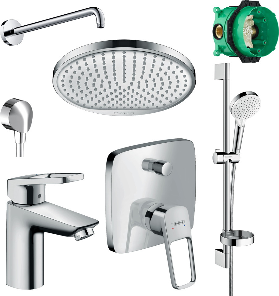 Набор смесителей Hansgrohe Logis Loop 1122019