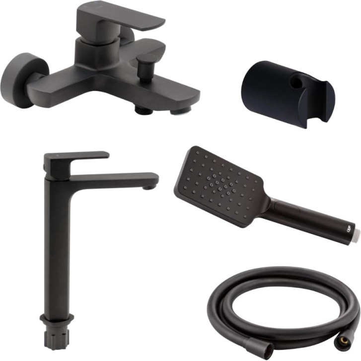 Набор смесителей Q-tap Lipno QTLIPNO1023H101CB45464