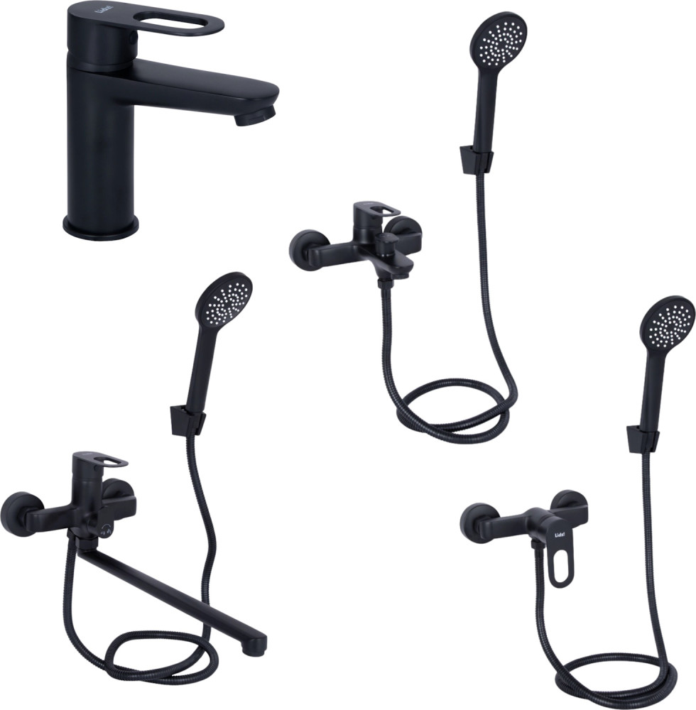 Набор смесителей Lidz Latwa LDLAT001BLA4541847574
