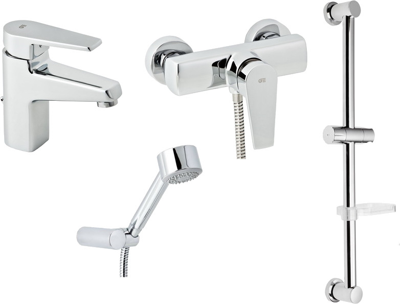 Набор смесителей Genebre Klip 04KLD17RO