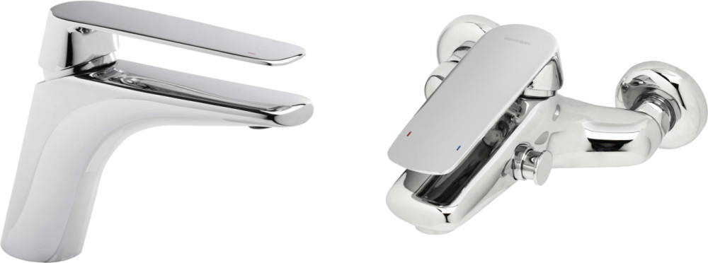 Набор смесителей Genebre Kode 02KO-bath