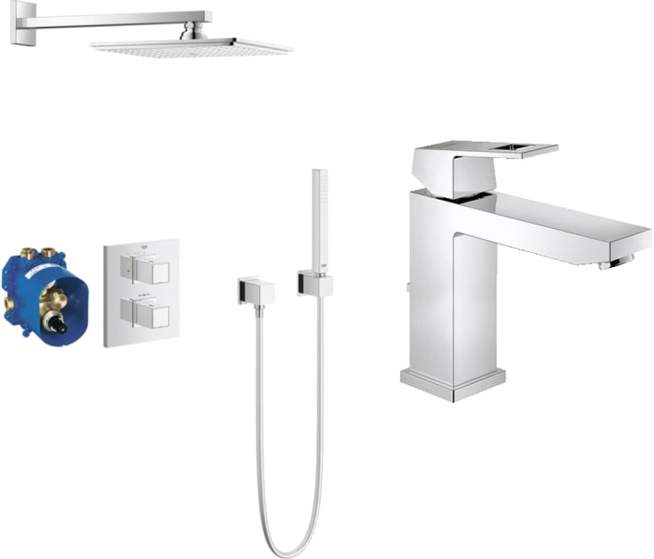 Набор смесителей Grohe Grohtherm Cube 345234