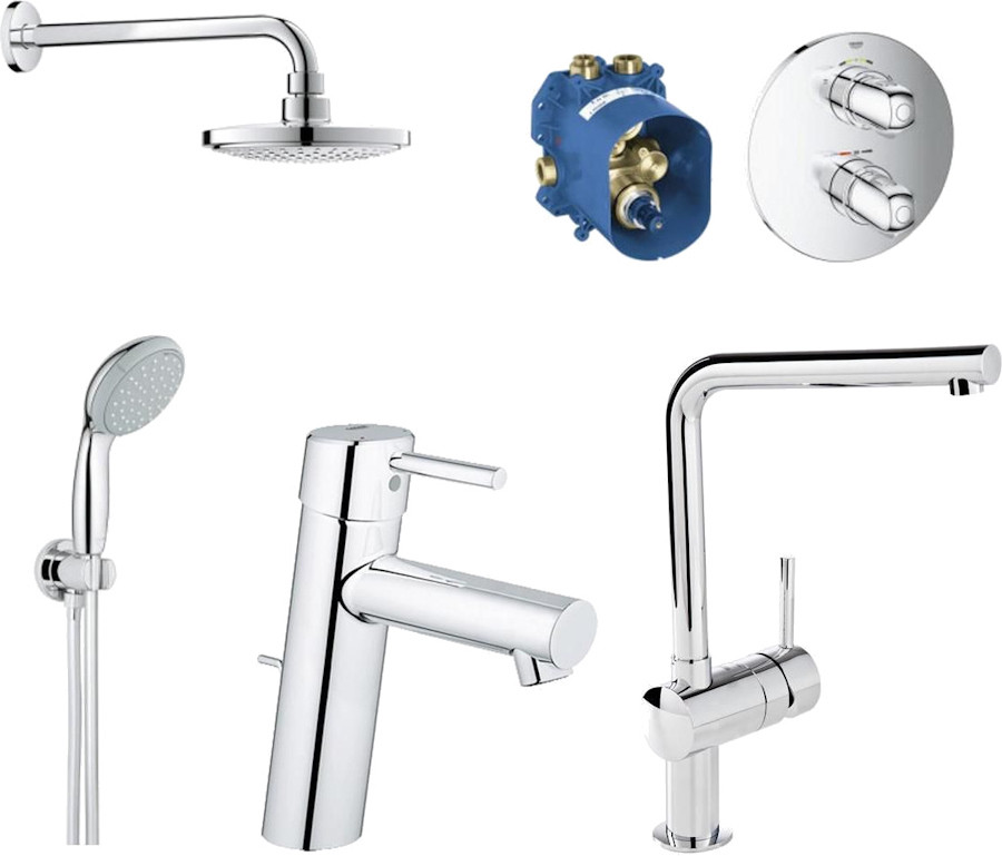 Набор смесителей Grohe Grohtherm 1000 346313