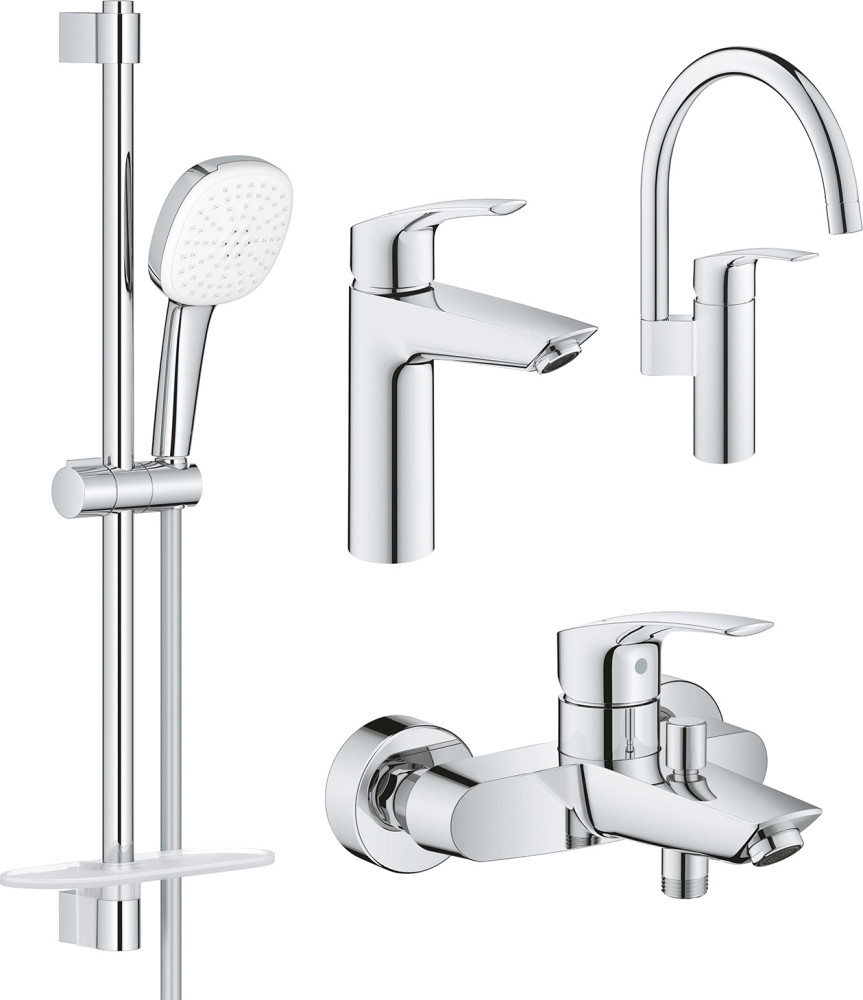 Набор смесителей Grohe Eurosmart UA123248M3